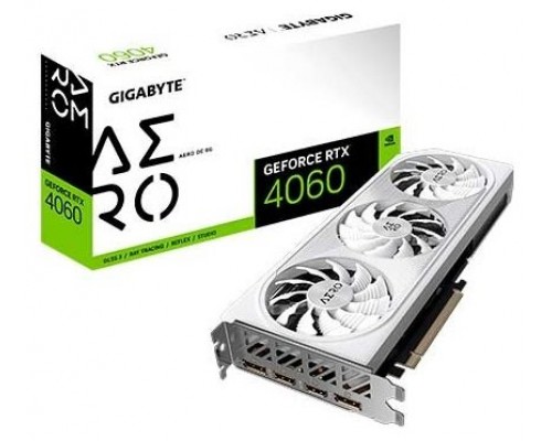 VGA PCI-EX NVIDIA GIGABYTE RTX4060 8GB AERO 0C GDDR6